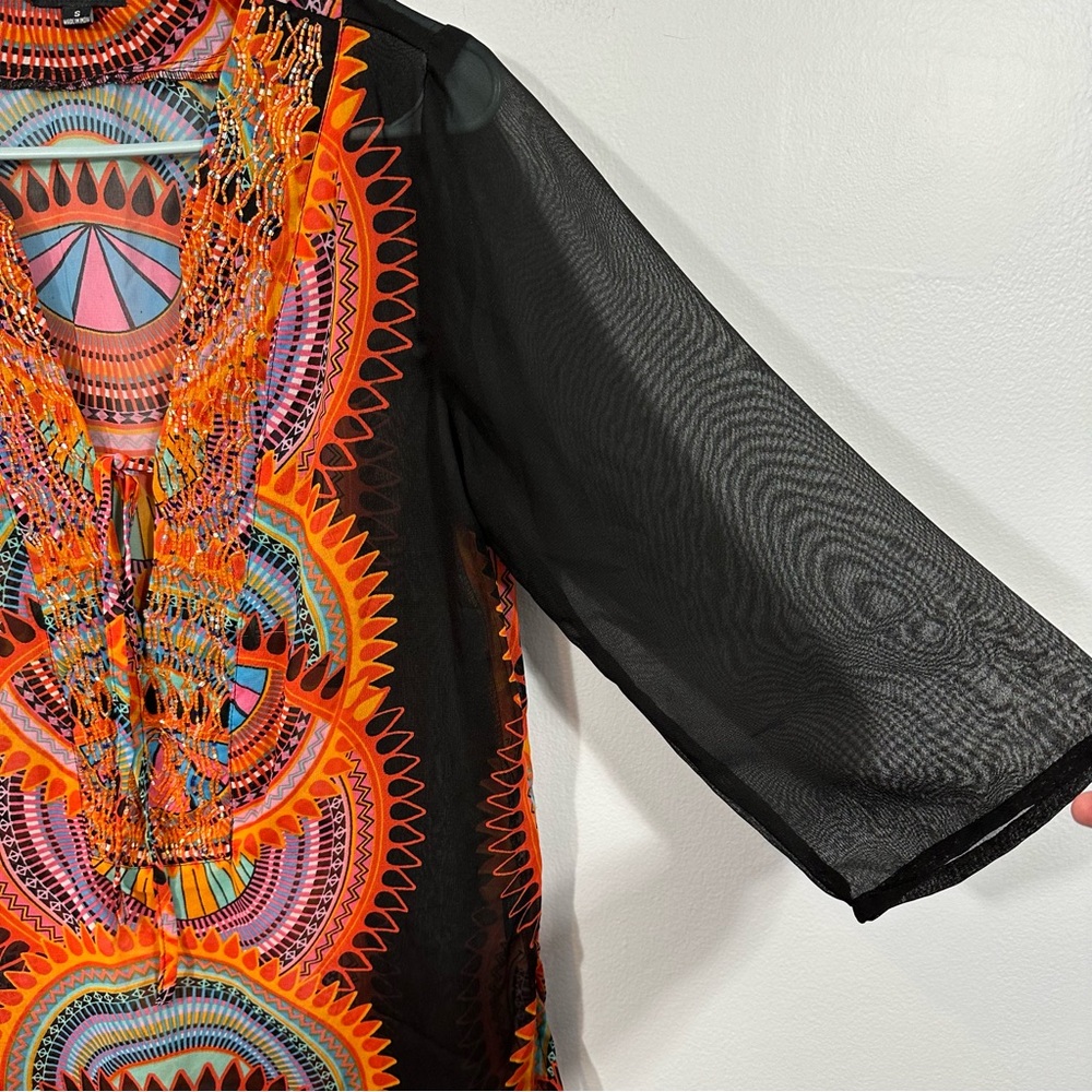 Raviya beaded tunic size small - Picture 6 of 6